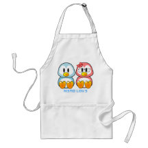 Nerd Valentine: Computer Geek Leet Speak Love Aprons