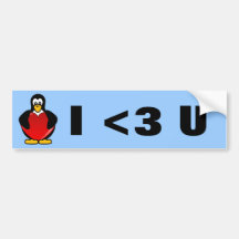 Nerd Valentine: This is how geeks say I love you Bumper Stickers