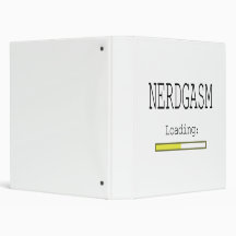 Nerdgasm Loading 3 Ring Binders