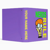 NERDS RULE BINDER
