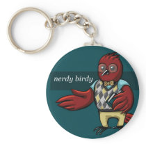 Nerdy Birdy Key Chain