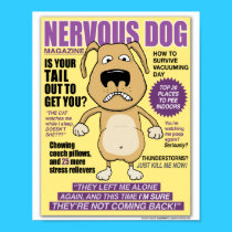 Nervous Dog Magazine Poster posters