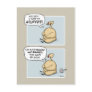 Nervous Turkey postcard