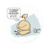Nervous Turkey sticker