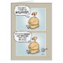Nervous Turkey Thanksgiving Card