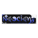 'NESCIENT' Religion > Social Slavery Bumper Sticker