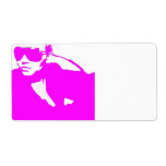 Nesha Personalized Shipping Label