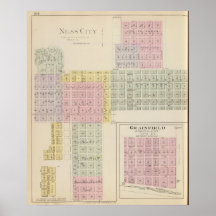 Ness City, Grainfield, Kansas Posters