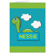 Nessie Greeting Card