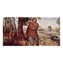 Nestausnehmer By Bruegel D. Ä. Pieter Custom Photo Card