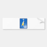netball player catching passing ball bumper sticker