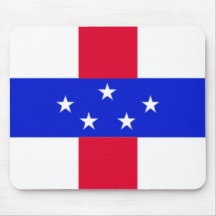 Netherland Antilles Flag Mousepad