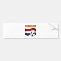 netherland soccer football world cup 2010 bumper sticker