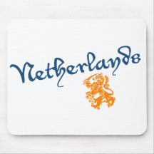 Netherlands and Crest Mousepad