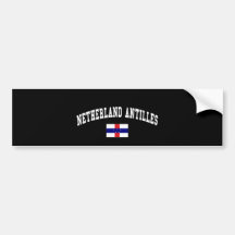 NETHERLANDS ANTILLES BUMPER STICKER