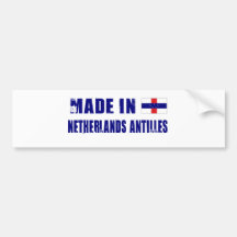 NETHERLANDS ANTILLES BUMPER STICKERS
