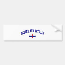 NETHERLANDS ANTILLES BUMPER STICKERS