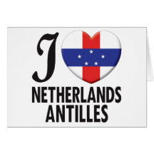 Netherlands Antilles Love Card