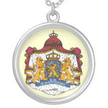 Netherlands Coat of Arms Necklace