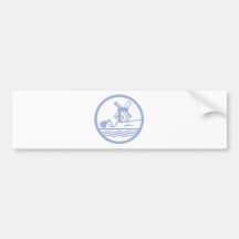 Netherlands District Bumper Sticker