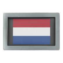 Netherlands Flag Belt Buckles