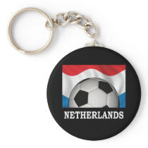 Netherlands Football Key Chain