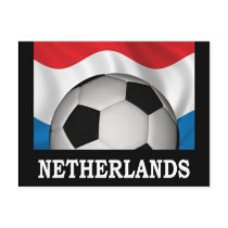 Netherlands Football Postcard