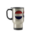 Netherlands quality Flag Circle Coffee Mug