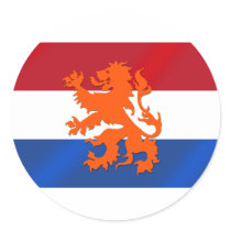 Netherlands Rampant lion Netherlands flag Stickers