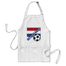 NETHERLANDS World Soccer Fan Tshirts Apron