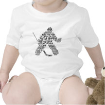 Netminder d'hockey t-shirts