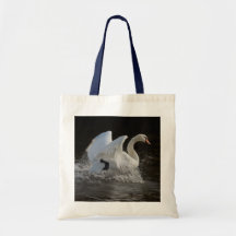 Nettoyez le cygne sacs fourre-tout