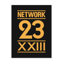 Network 23 postcard