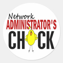 NETWORK ADMINISTRATOR’S CHICK STICKER