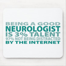 Neurologist 3% Talent Mouse Mats