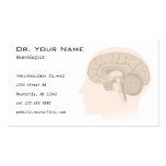 Neurologist or Psychologist Doctor Business Card