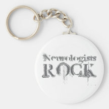Neurologists Rock Keychain