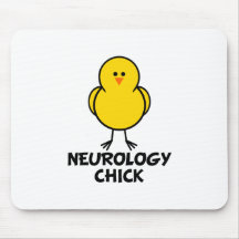 Neurology Chick Mouse Mat