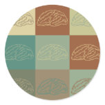 Neuroscience Pop Art Stickers