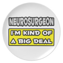 Neurosurgeon .. I'm Kind of a Big Deal Dinner Plates