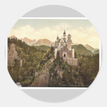Neuschwanstein, Bavière supérieure, Allemagne magn Adhésifs