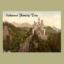 Neuschwanstein Castle, Bavaria, Germany business cards