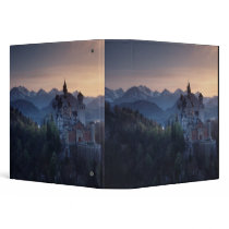 Neuschwanstein Castle, built late 1800's by 3 Ring Binder