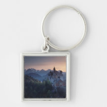 Neuschwanstein Castle, built late 1800's by Key Chain