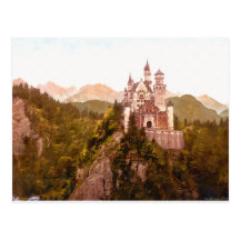 Neuschwanstein Castle II Postcard