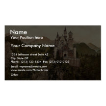 Neuschwanstein, Upper Bavaria, Germany magnificent Business Cards