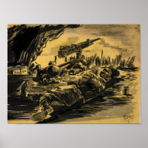 Neutralized Machine Gun Nest Print