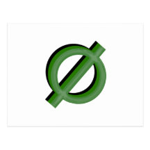 Neutrois 3d Green Postcards