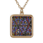 Neutron Rods Abstract art by Valxart.com Necklaces