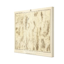 Nevada and Utah Stretched Canvas Prints